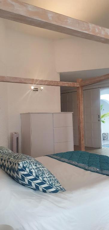 Postel nebo postele na pokoji v ubytování Villa Talassa