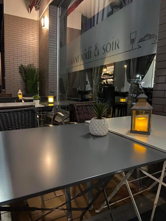 Restaurace v ubytování Le Relax