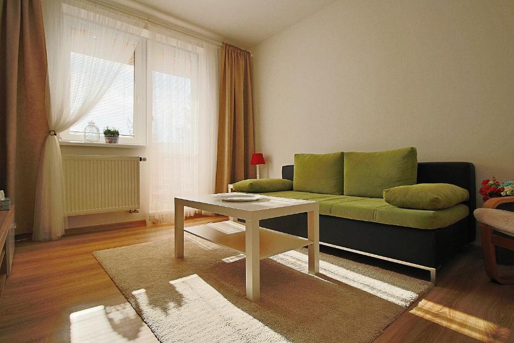 Posezení v ubytování Jediný apartmán Tatranská Štrba