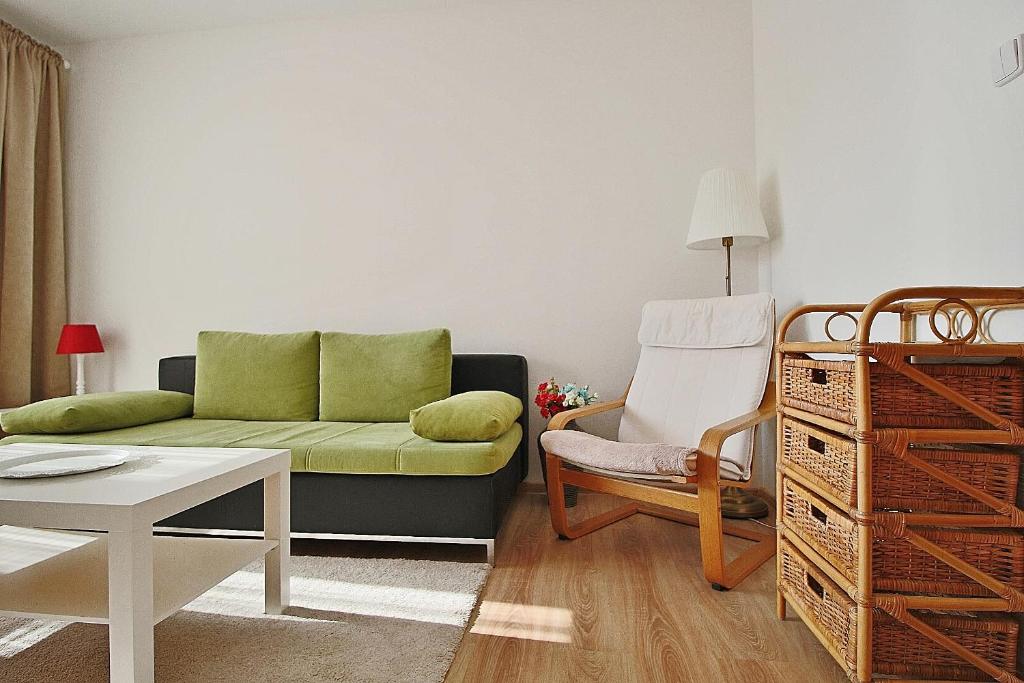 Posezení v ubytování Jediný apartmán Tatranská Štrba
