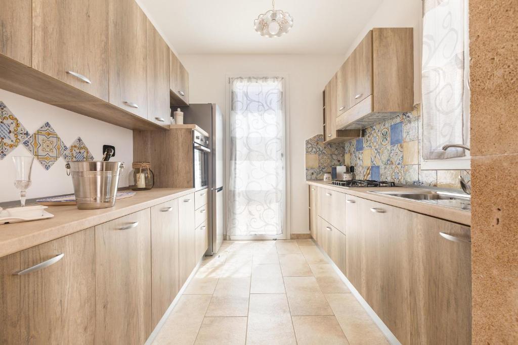 Kuchyň nebo kuchyňský kout v ubytování Salentoandmore - Villa La Macchia