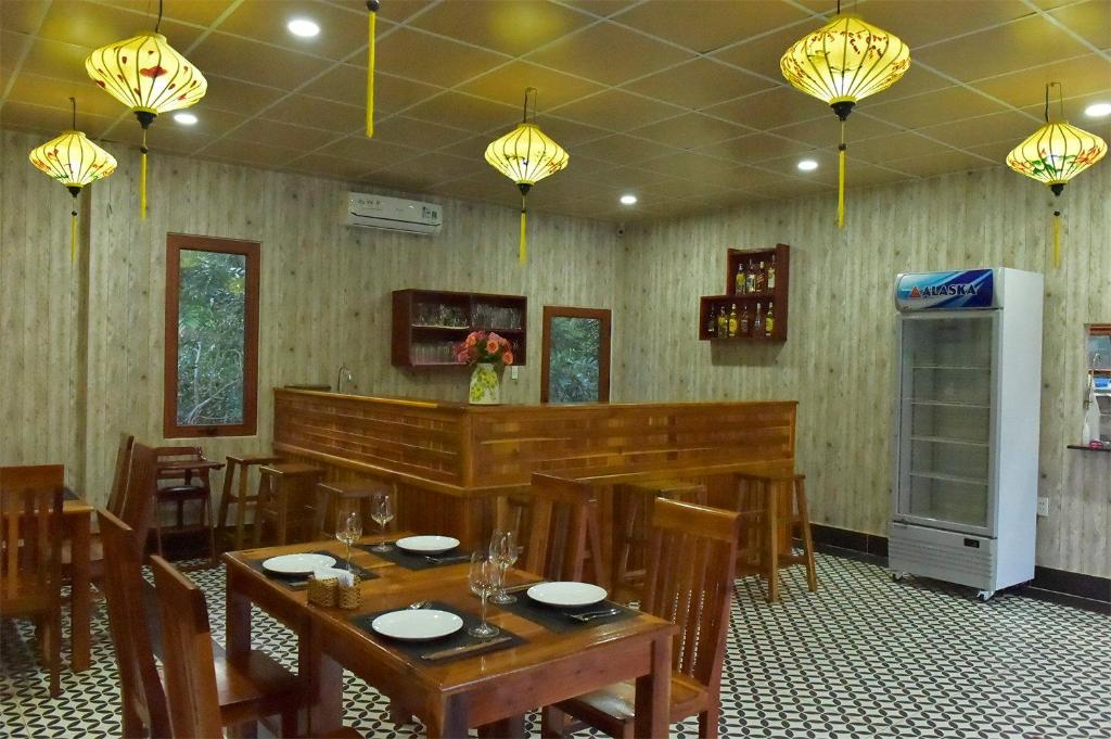 Restaurace v ubytování Rainforest Resort Phu Quoc