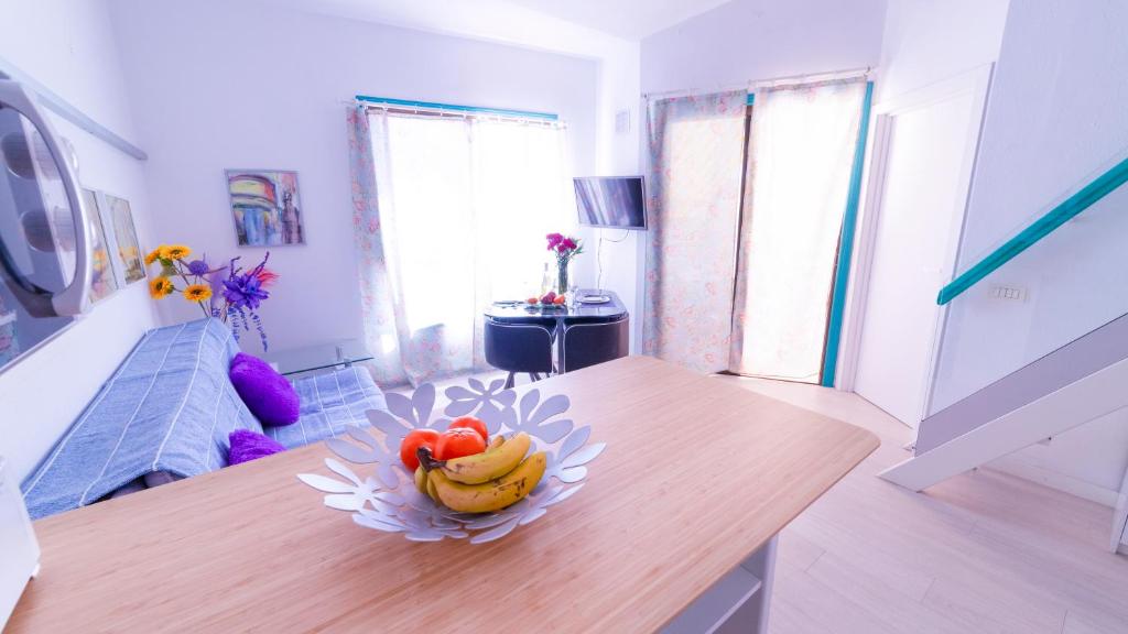 Część wypoczynkowa w obiekcie Duplex two bedroom apartment Los Cristianos Parque Margarita
