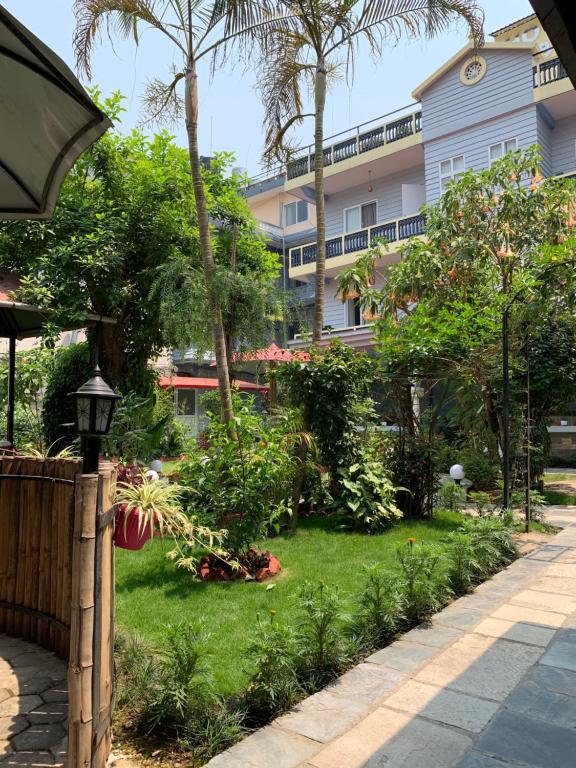 Zahrada ubytování Hotel ABC, Boutique Hotel in Pokhara