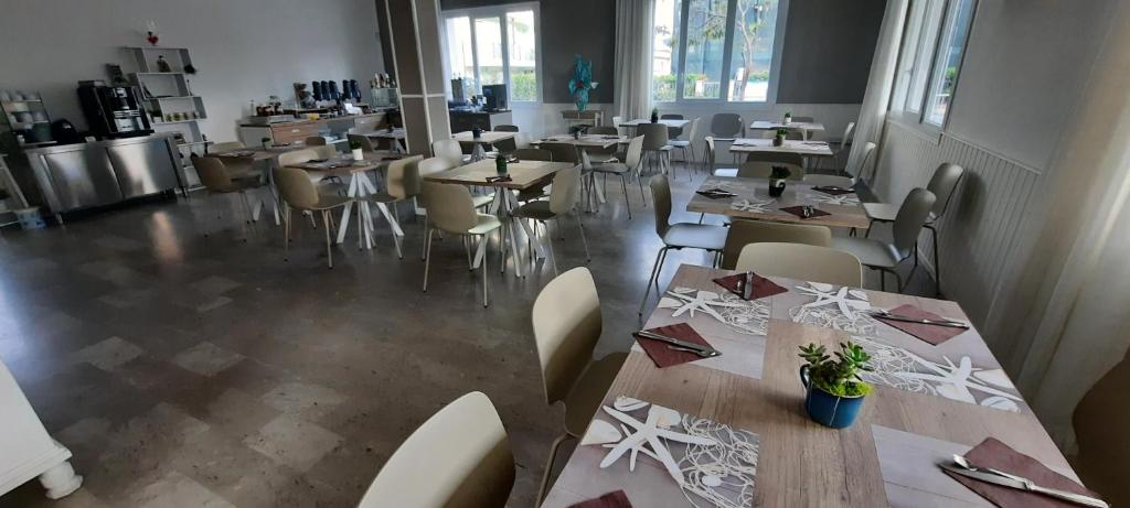 Restaurace v ubytování B&B Hotel Serenità