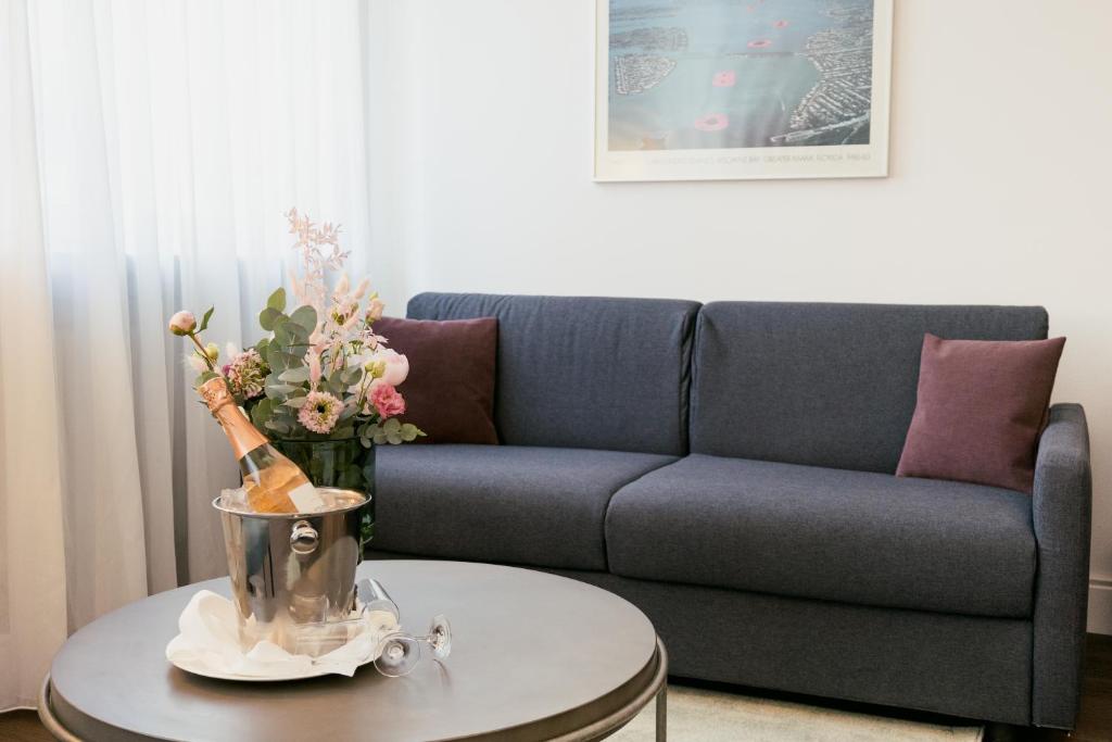 Posezení v ubytování DOM Hotel LIMBURG