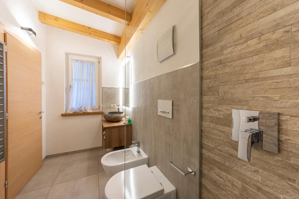 Koupelna v ubytování Attico Faloria Luxury