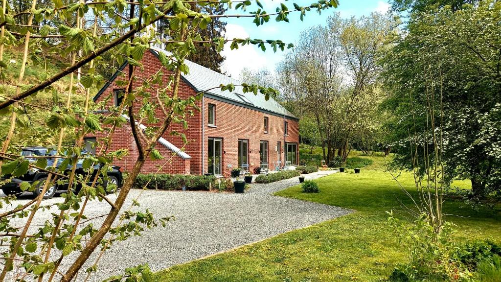 Zahrada ubytování B&B Les Lits de Nohaipré