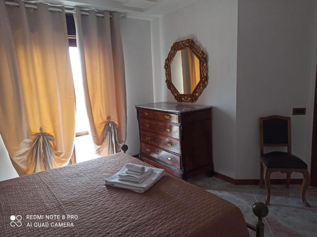 Posteľ alebo postele v izbe v ubytovaní Casa Chiarenza