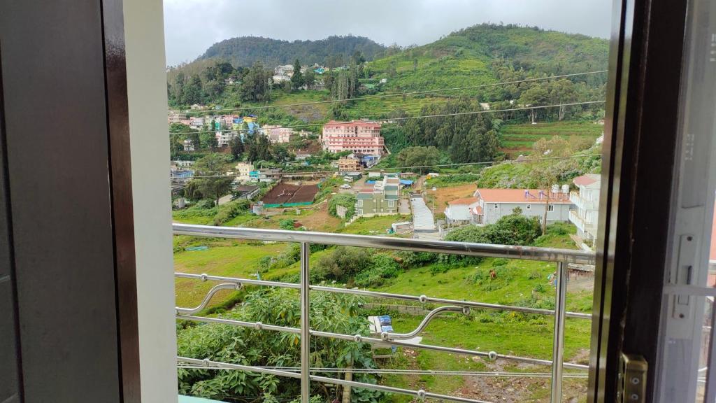 Nespecifikovaný výhled na hory nebo výhled na hory při pohledu z bed and breakfast