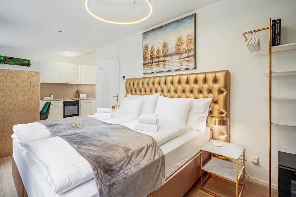 Mühlensteg Apartments by VISIMO - Elegant, Quiet, Central - Resim 15