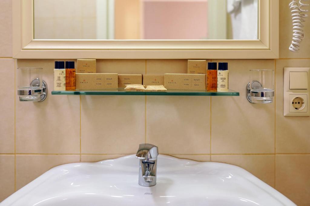 Koupelna v ubytování Sharden Villa Boutique Hotel