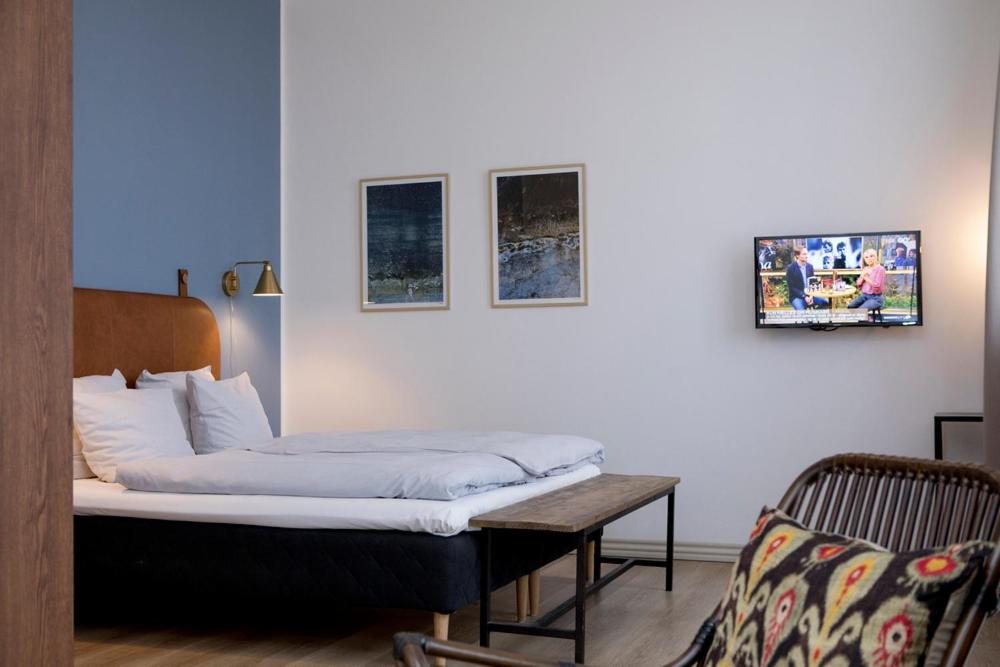 Postel nebo postele na pokoji v ubytování Hotel VANDret