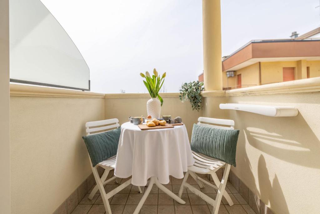 Balkón nebo terasa v ubytování Hotel Smeraldo