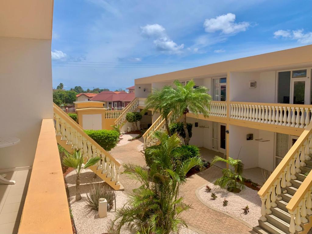Balkón nebo terasa v ubytování Montana Eco Resort Aruba