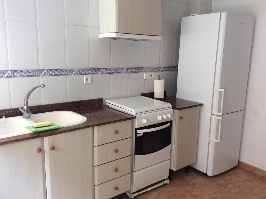 Kuchyň nebo kuchyňský kout v ubytování El Chalet de Lola