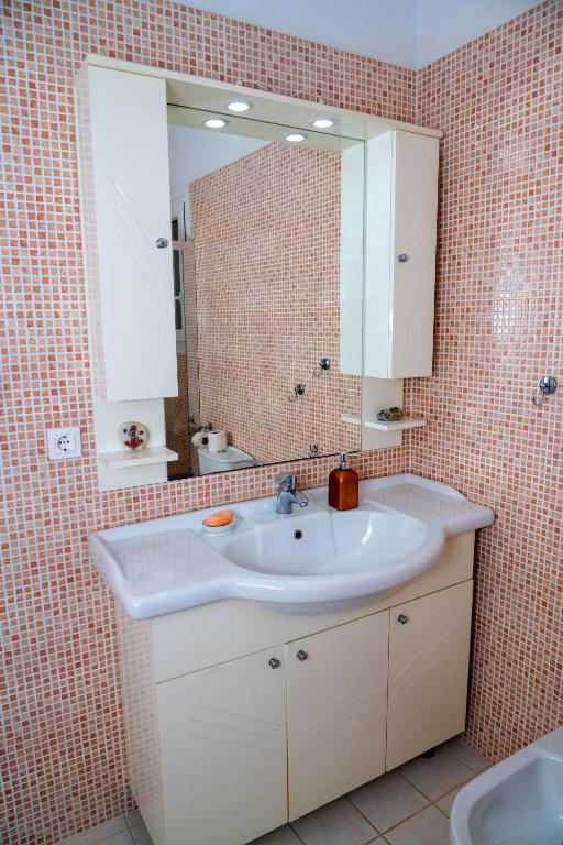 Koupelna v ubytování Villa Vista
