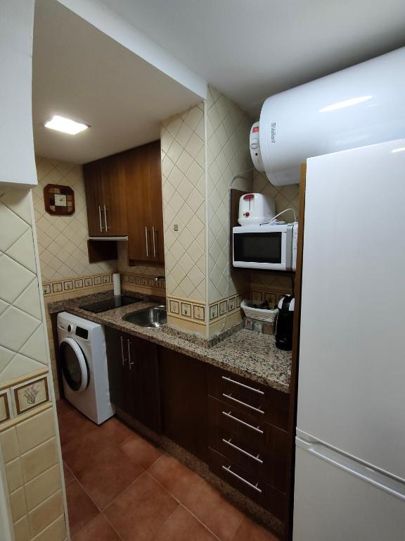 Kuchyňa alebo kuchynka v ubytovaní Apartamento Santa Inés