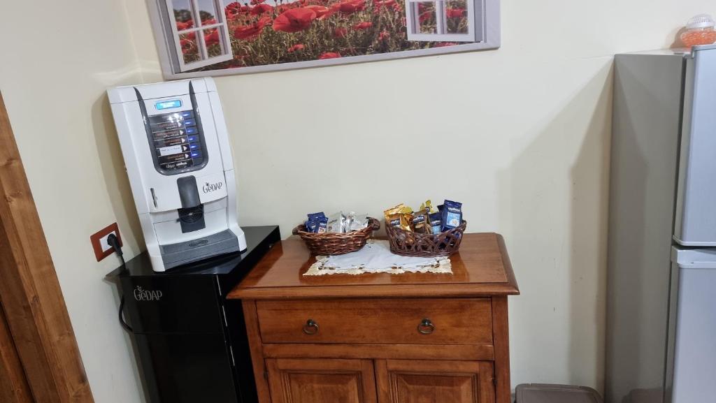Kuchyň nebo kuchyňský kout v ubytování Guest house le grazie