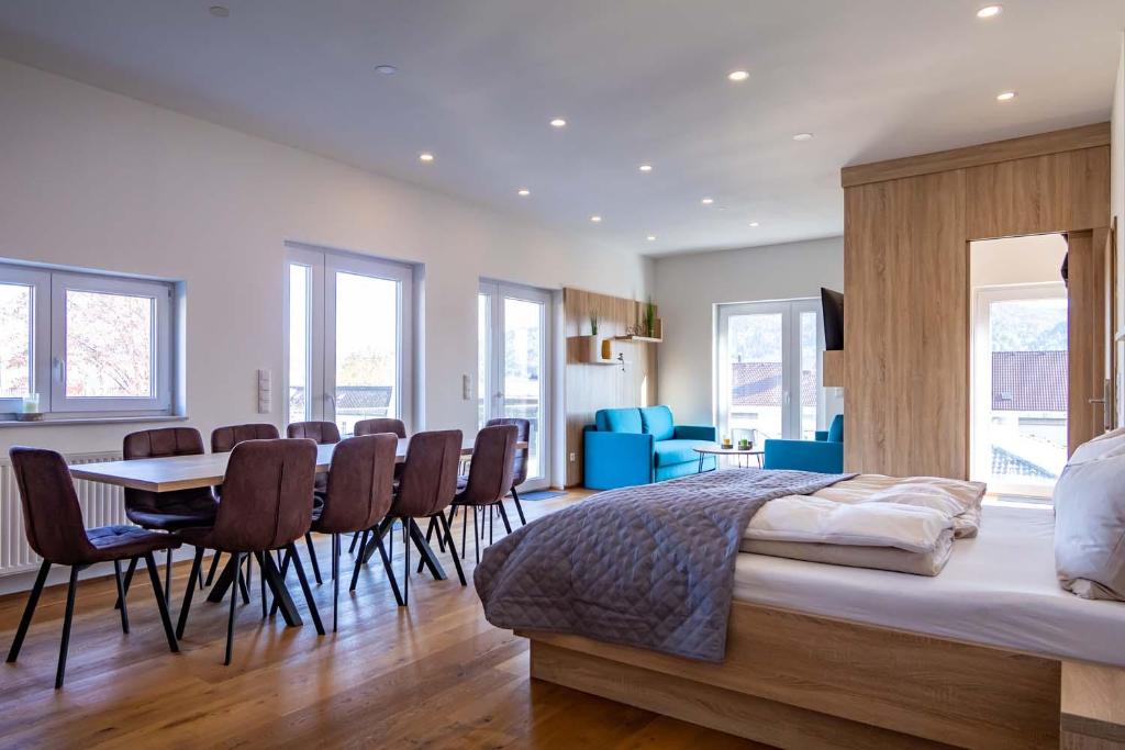 Postel nebo postele na pokoji v ubytování Luxury Apartment Monte Carlo