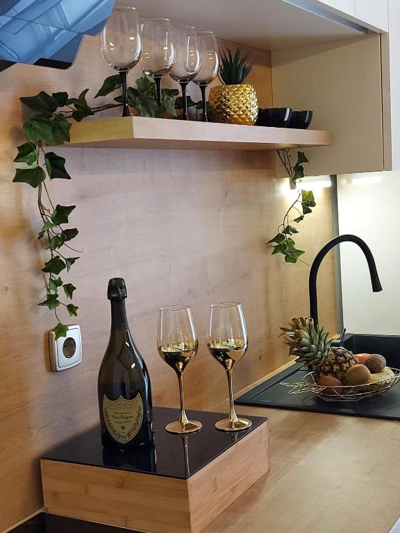 Nápoje v ubytovaní Split Luxury Oasis