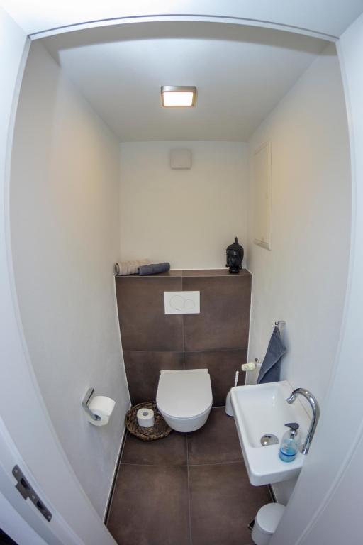 Koupelna v ubytování Ferienwohnung Melcher