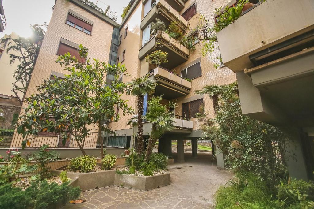 Budova, v ktorej sa apartmán nachádza