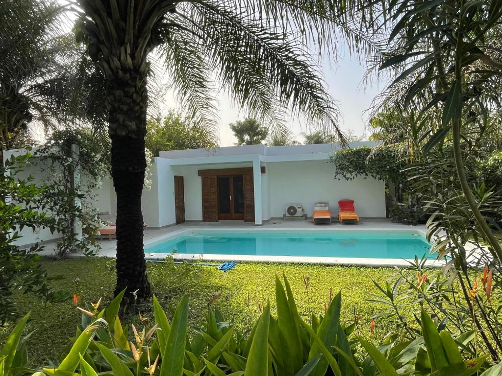 Cap Skirring şehrindeki Villa dans un parc arboré vue mer tesisine ait fotoğraf galerisinden bir görsel