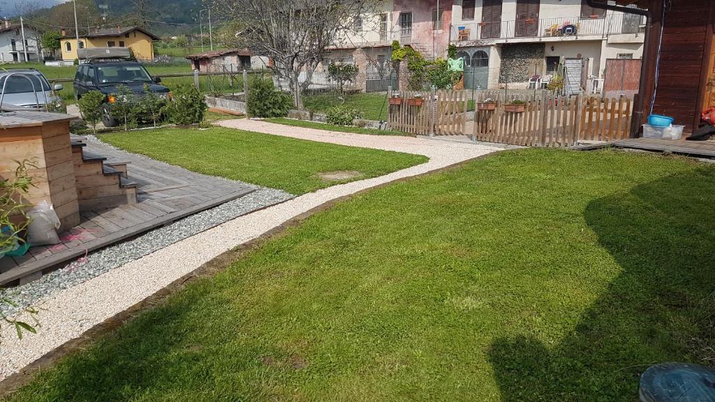 Zahrada ubytování Locanda Dl'Angel