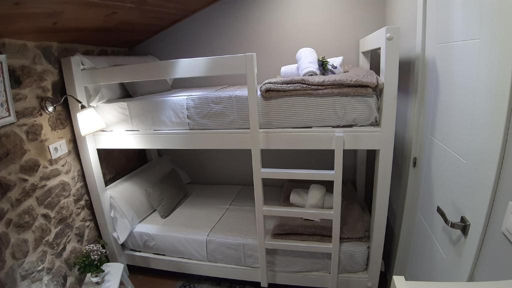 Litera o literas de una habitación en A Casiña Vella