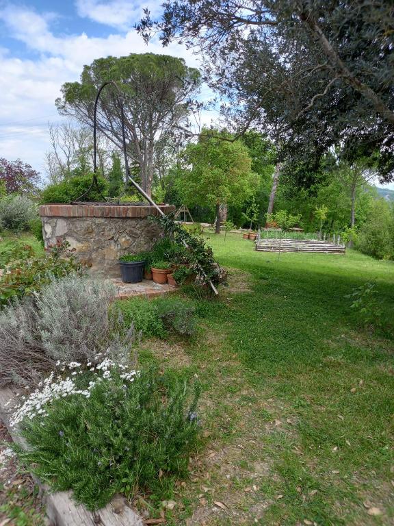 A garden outside Agriturismo Riparossa