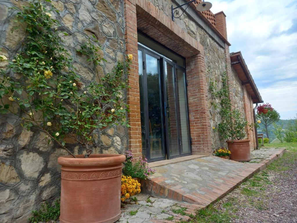A garden outside Agriturismo Riparossa