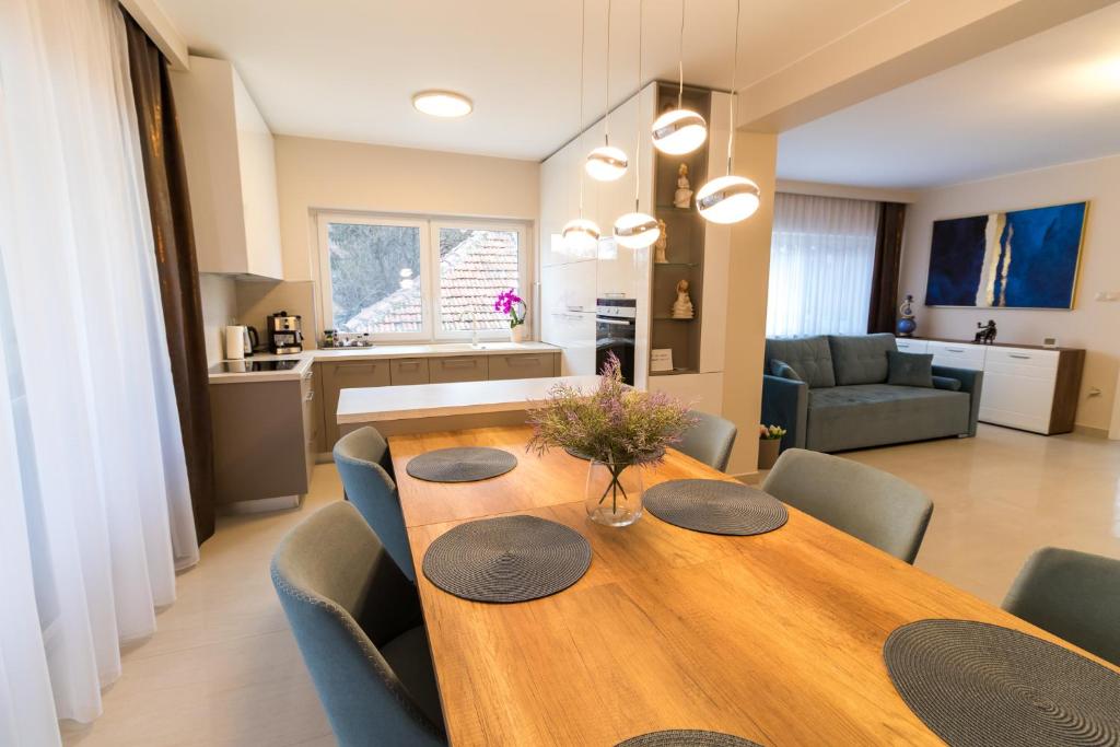 Posezení v ubytování Thermal Lux Weninger Apartman