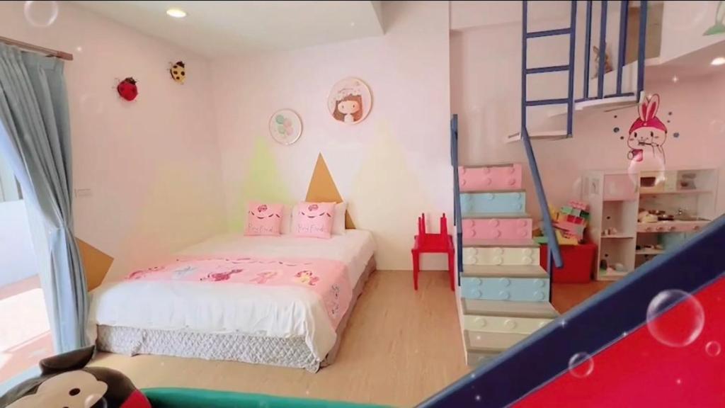 Letto o letti in una camera di Sun Shine B&B
