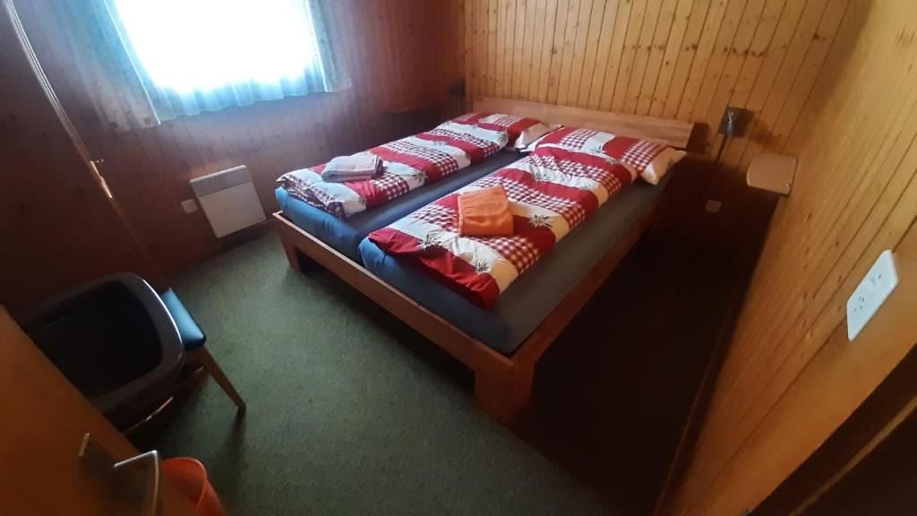 Postel nebo postele na pokoji v ubytování Haus Sandra