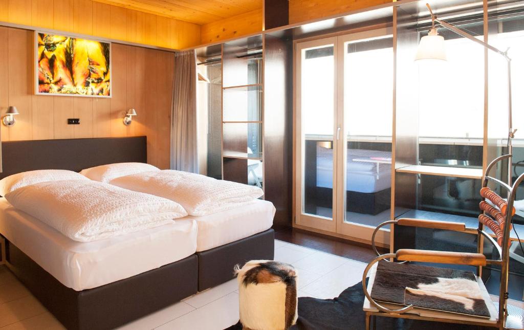Postel nebo postele na pokoji v ubytování Kar Design Appartements