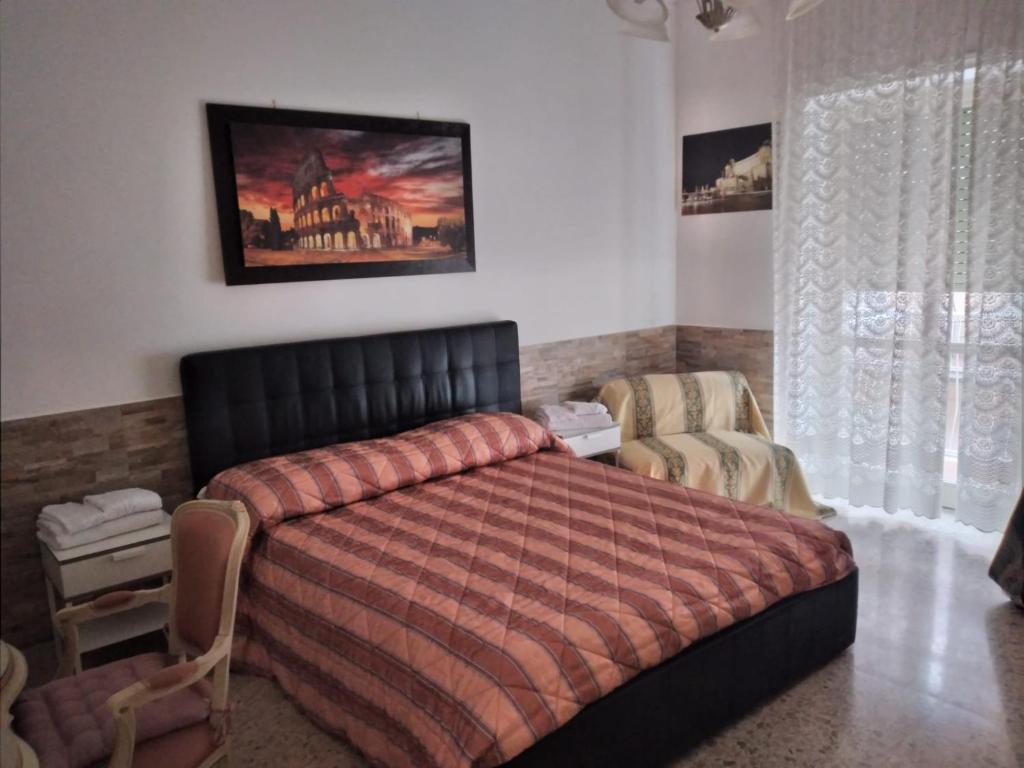 Кровать или кровати в номере Dal Pontefice
