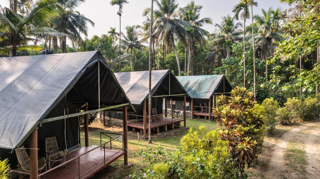 Zahrada ubytování Amritara Riverside Camp