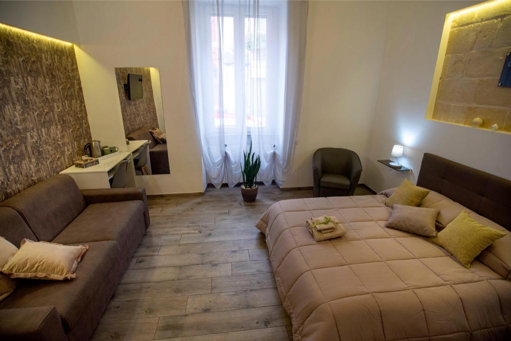 Posezení v ubytování Corte Gattini Rooms