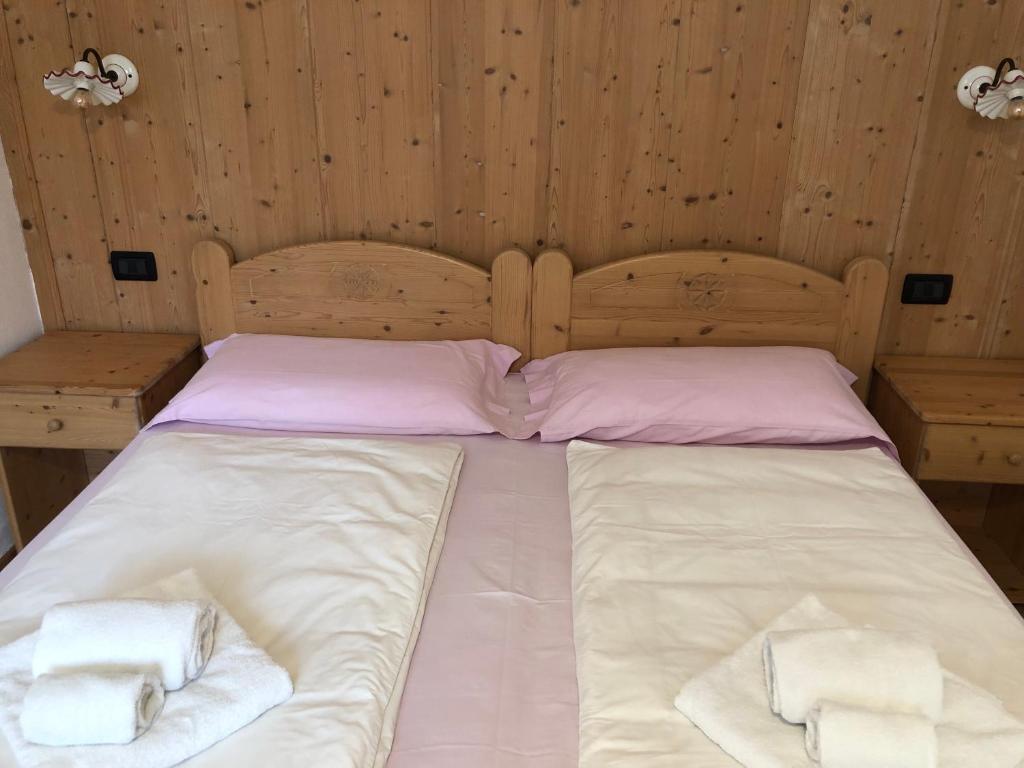 Postel nebo postele na pokoji v ubytování B&B Monte Tesobo