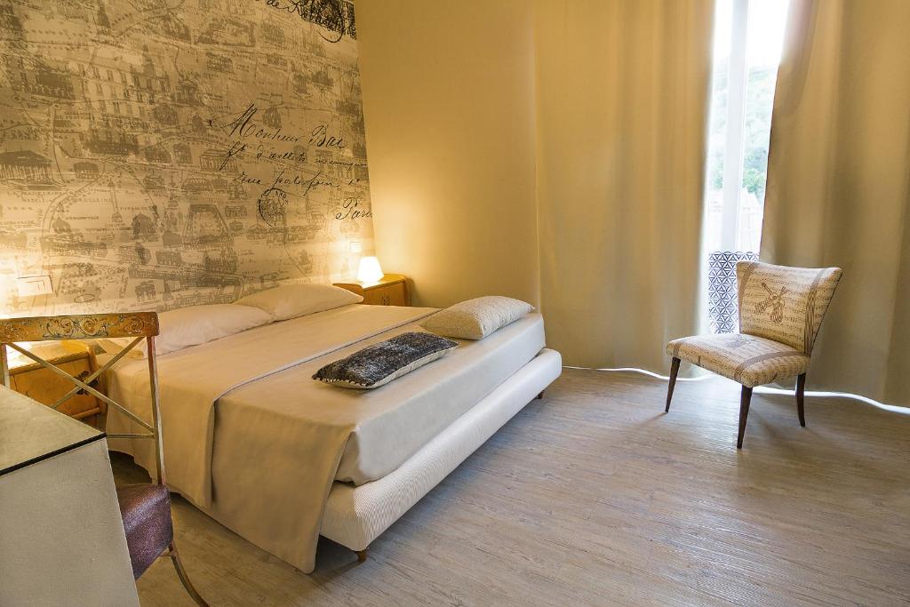 Postel nebo postele na pokoji v ubytování Bontempo Suite
