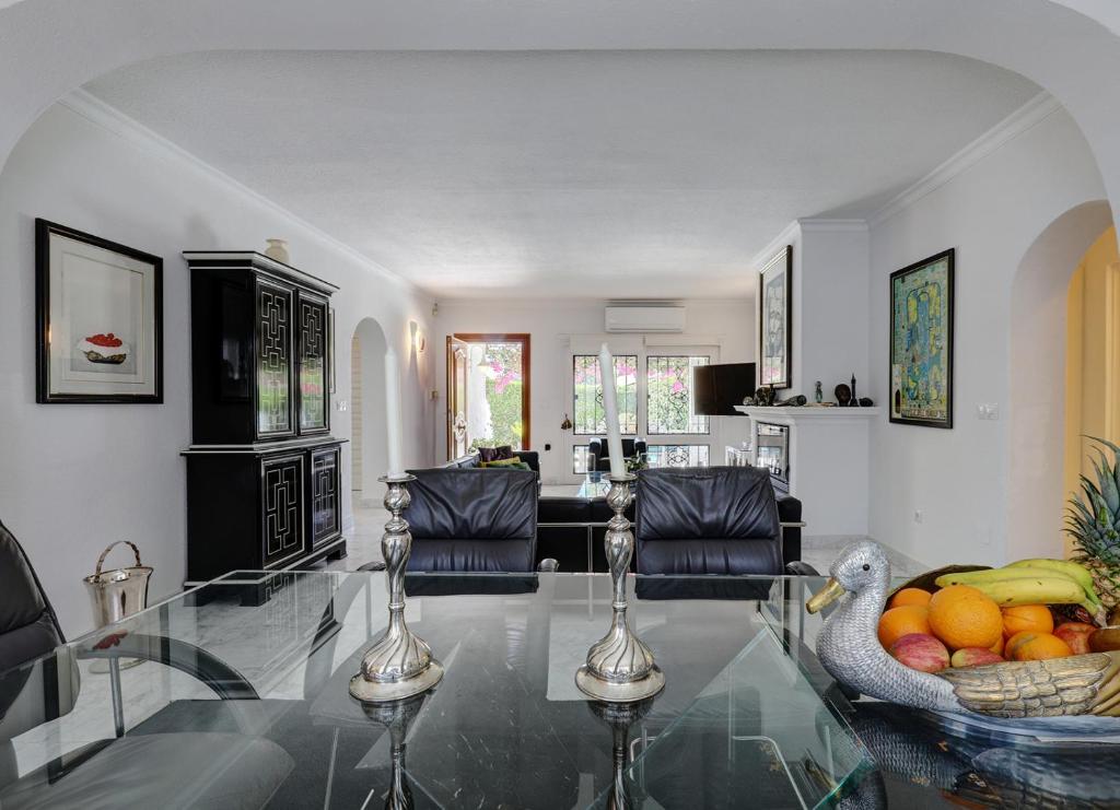 A seating area at Casa Sol