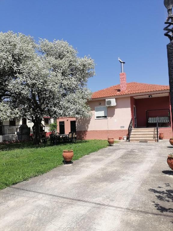 Zahrada ubytování Αξέχαστη διαμονή - Unforgettable accommodation
