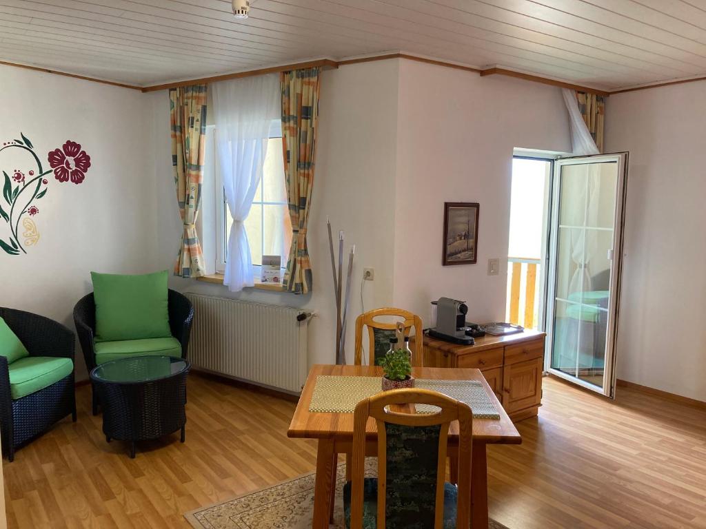 Posezení v ubytování Motel Brunner Apartments & Zimmer