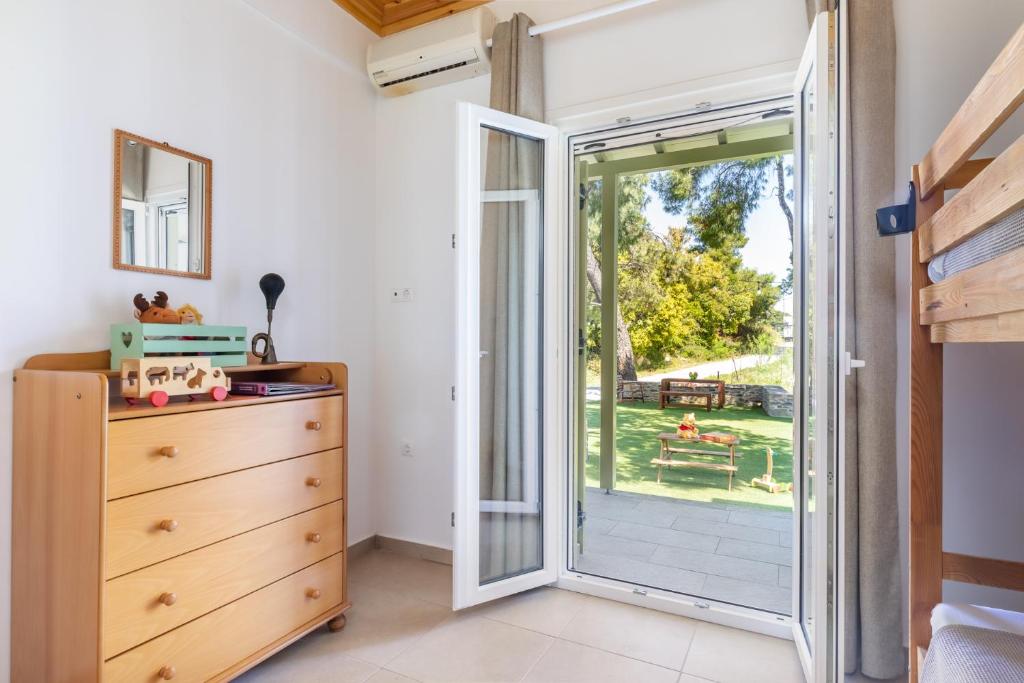 Zahrada ubytování Aegean View Villa