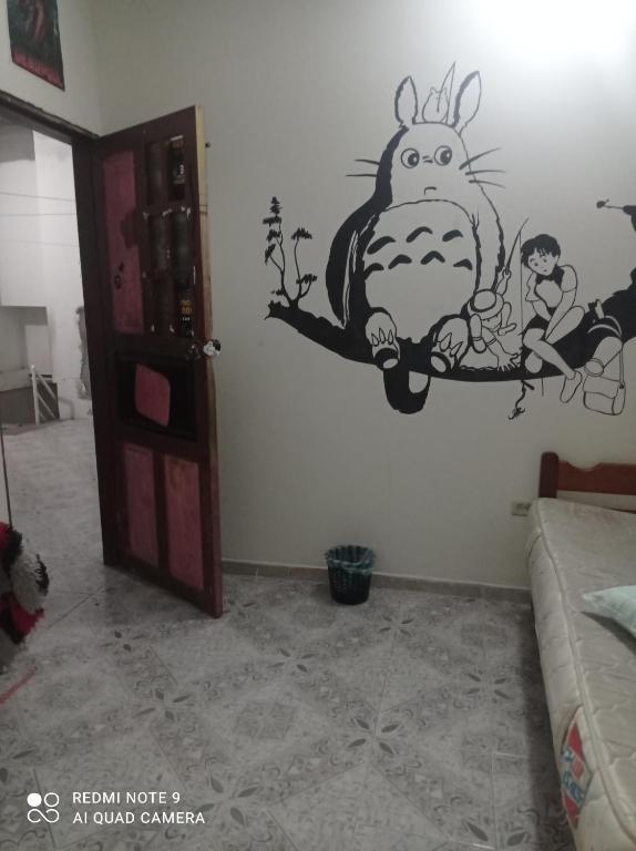 Katil atau katil-katil dalam bilik di Casa de los Cruz