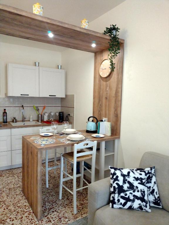 Kuchyňa alebo kuchynka v ubytovaní Ragusa exclusive flat with terrace & BBQ