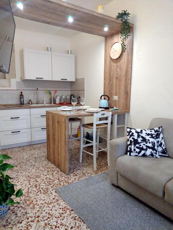 Kuchyňa alebo kuchynka v ubytovaní Ragusa exclusive flat with terrace & BBQ