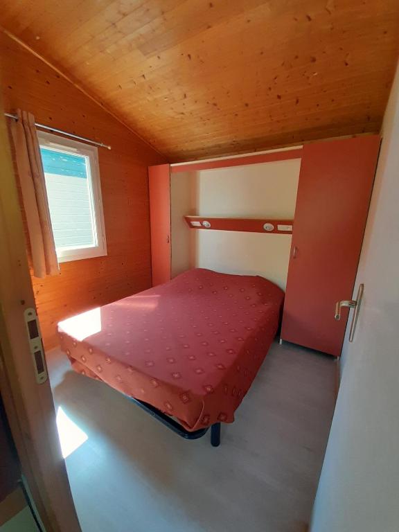 Postel nebo postele na pokoji v ubytování Gites du Quié