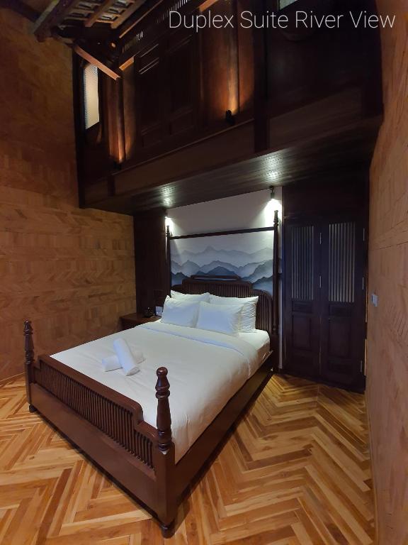 Postel nebo postele na pokoji v ubytování MINH - CASA